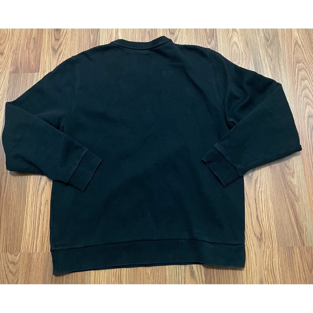 Lacoste Sport Crewneck Sweatshirt Mens Large Black Graphic Croc SH9506 - Picture 9 of 9